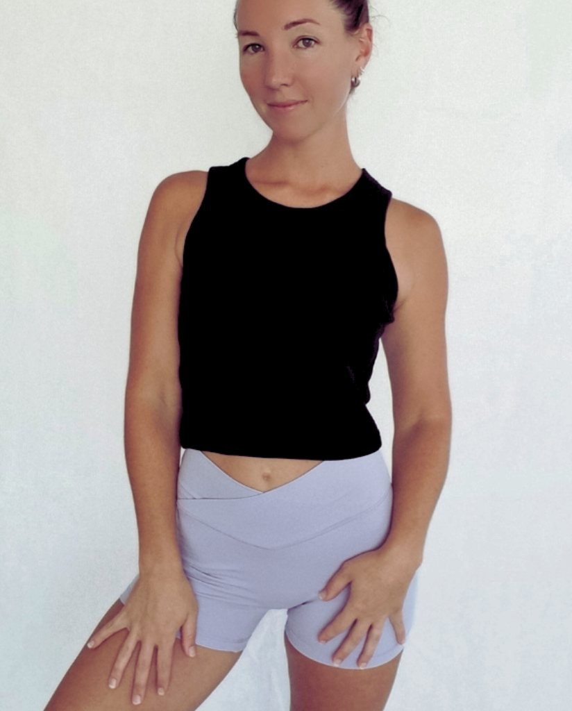 Ribbed Crop Tank