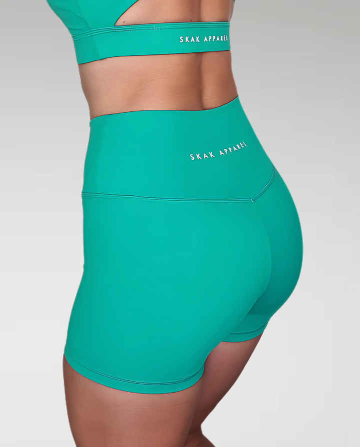 Luxe V Shorts Turquoise